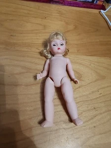 Alexander Hard Plastic Sleepy Eye Blond Hair Doll, 7" Doll Vintage 1950's - Picture 1 of 8