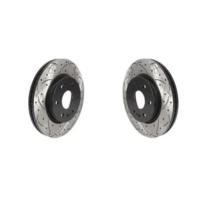 Front Drilled Brake Rotors Set for GMC Sierra 1500 Yukon 2019-2024 oeNL - Picture 1 of 13