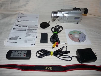 JVC GR-DVL120 GR-DVL120U MiniDv Mini Dv Camcorder Videorecorder Player Videoübertragung - Bild 1 von 4
