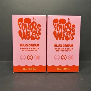 Future Wise Slug Creme Barriere Reparatur Feuchtigkeitscreme 2er-Pack Menge 1,69 oz 50 ml Vegan - Bild 1 von 6