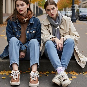 50 pezzi ciondoli per scarpe charms per scarpe da ginnastica lacci per scarpe charms per sneaker charms fai da te... - Foto 1 di 12