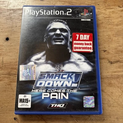 WWE Smackdown Here Comes The Pain Sony PlayStation 2 PS2 Free Post - Image 1 of 4