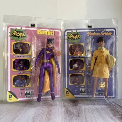 Juego de figuras de acción retro Batman serie TV BATGIRL + BARBARA GORDON 8" Foto 1 de 4