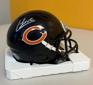 Colston Loveland Signed Chicago Bears Speed Mini Helmet (JSA COA) - Picture 1 of 1