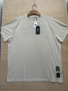 Roark Run Amok Shirt Mens XL Beige DriRelease Moisture Wicking Public Lands Tee - Picture 1 of 5