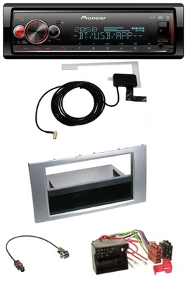 Pioneer Bluetooth DAB USB MP3 Autoradio für Ford Kuga Fusion Transit 05-12 silbe - Bild 1 von 4