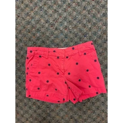 Pantalones Cortos Retro Y2K Preppy Talla 2 Náuticos Bordados Playa Vacaciones Costeros Foto 1 de 4