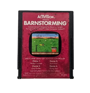 Barnstorming Activision ATARI 2600 1982 nur Cartridge - Bild 1 von 1