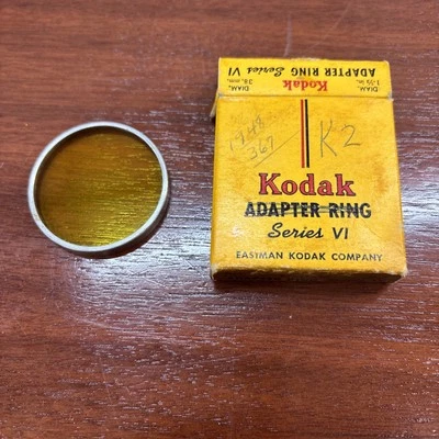 Kodak Wratten K2 Filter Series VI Vintage Camera Filter Instruments Equipment  - Image 1 of 4
