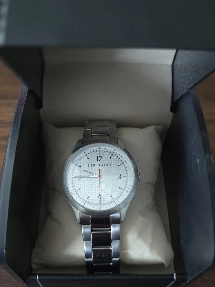 Reloj Ted Baker Hombre Manhatt BKPMHS112 40mm Resistente al Agua Foto 1 de 4