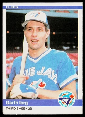 1984 Fleer #157 Garth Iorg - POOR - Image 1 of 2