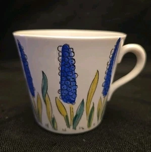 Upsala Ekeby Gefle Ellen Mortensen Swenden Mug RARE Hyacinth Cup Mug - Picture 1 of 13