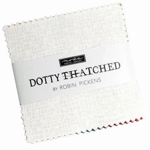 Dotty Thatched Mini 2.5" Charm Pack by Robin Pickens for Moda Fabrics - Picture 1 of 2