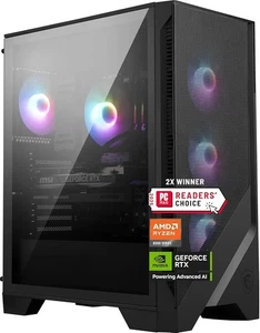 MSI Codex Z2 Gaming Desktop: AMD R7-8700F GeForce RTX 5070 32GB DDR5 - 2TB NVME - Picture 1 of 14
