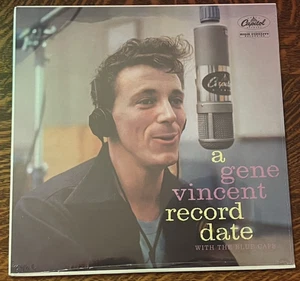 SEALED**12" LP~ GENE VINCENT~ A GENE VINCENT RECORD DATE~T-1059 MONO - Picture 1 of 7