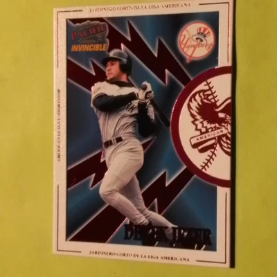 DEREK JETER - YANKEES - 1998 PACIFIC INVENCIBLE "JUGADORES INTERLIGAS - AL" #8A Foto 1 de 4