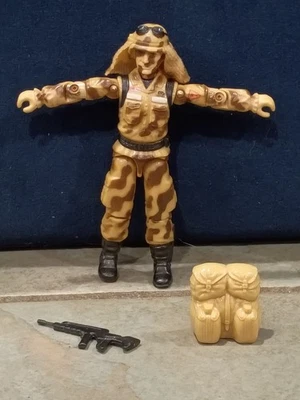 Figura de colección GI JOE ARAH Dusty V1 1985 3,75" casi completa con accesorios Foto 1 de 4