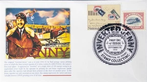 PANDA 4806 Inverted Curtis Jenny $2/00 With Postal Museum Stamp Combo  - Picture 1 of 1
