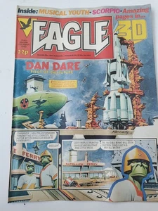 Eagle Comic No.53 12th Mar 1983 Vfn+ Rare IPC UK Action Issue Starring Dan Dare - Picture 1 of 7