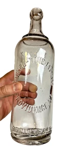 Antigua botella de refresco MODOX Blob Top tono níquel PROVIDENCE RHODE ISLAND [Moxie] - Imagen 1 de 24