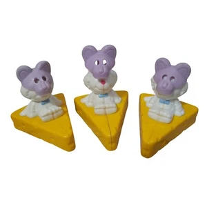 Vintage Hallmark Purr Tenders Burger King Scamp-Purr Käse Spielzeug Katze Maus 1987 Lot/3 - Bild 1 von 5