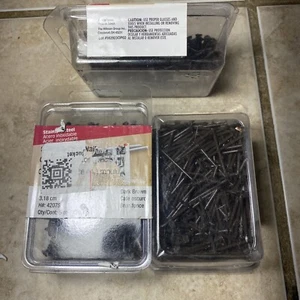 * Hillman Flat 1,25" L Untersicht & Trim Nagel Fascia Edelstahl 15G braun 42075 - Bild 1 von 3