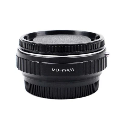 Lens Adapter Focal Reducer Speedbooster for Minolta MD Lens to Micro M4/3 Camera - Image 1 of 4