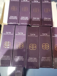 TARTE ~ DOUBLE DUTY SHAPE TAPE MATTE FOUNDATION ~ 1.01 lf oz ~ NIB ~ CHOSE SHADE - Picture 1 of 22