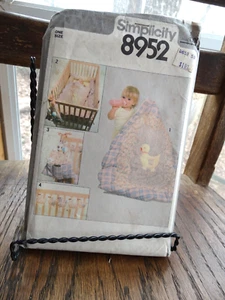 Simplicity 8952 Baby Room One Size Quilt, Diaper Bag UNCUT - Picture 1 of 5