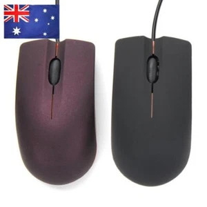 USB Wired Optical Mouse Gamer Mice 1200 DPI 3 Buttons Laptop Accessories - Picture 1 of 15