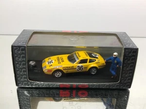 RIO R11/P FERRARI 365 GTB/4 DAYTONA LE MANS + FIGURE -YELLOW 1:43- GOOD IN BOX - Picture 1 of 9