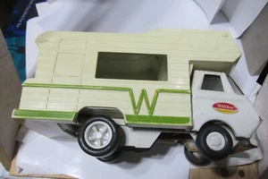 vintage toy camper truck tonka  6" winobago  metal & plastic - Picture 1 of 4