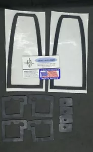 1964 LINCOLN CONTINENTAL TAIL LIGHT LENS AND DOOR HANDLE GASKET KIT *NEW* - Picture 1 of 5