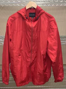 Ultra Club Men's Micro-Poly Full Zipper Hooded Water Resistant Jacket - Picture 1 of 8