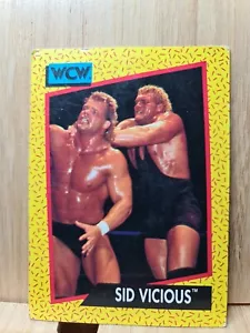 SID VICIOUS🏆1991 WCW Impel #34 Wrestling Card🏆FREE POST - Picture 1 of 2