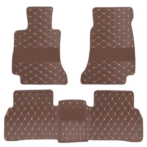 For Hummer H2 H3 Front Rear Car Floor Mats Custom Liner Carpets Pads Waterproof - Foto 1 di 14