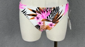 Salt + Cove Womens Tropic Time Printed Cinch-back Bikini Bottoms Multi Large NWT - Picture 1 of 7