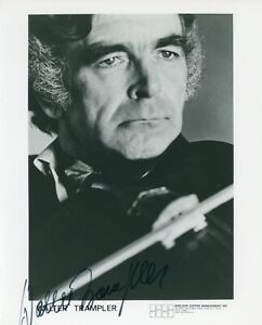 Walter Trampler - German Viola Musician - Autographed 8x10 Photo 