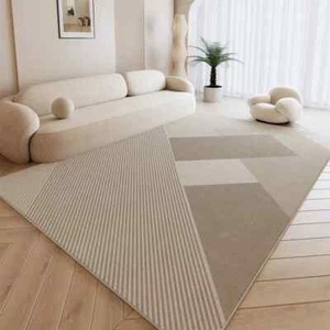 Alfombra de salón moderna simple totalmente cubierta absorbente manta de mesa de centro - Imagen 1 de 33