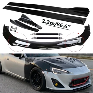 For Toyota 86/ Subaru BRZ/ FRS Front Bumper Lip Spoiler + Side Skirts + Rear Lip - Picture 1 of 22