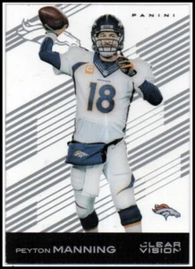 2015 Panini Clear Vision #9A Peyton Manning (White JSY) - NM-MT - Picture 1 of 2