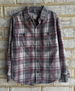 Crewcuts Flannel Long Sleeve Button Down Shirt Boy's Size 8. - Picture 1 of 6