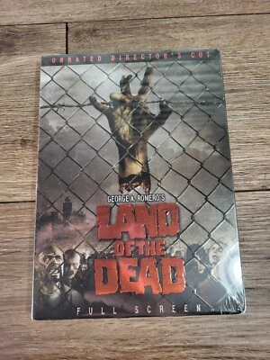 LAND OF THE DEAD ROMERO UNRATED DIRECTORS CUT USED DVD INCLUDES SLIPCOVER - Image 1 of 2