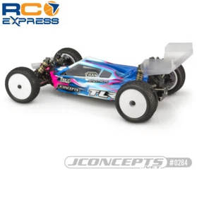 JConcepts P2 - TLR 22 5.0 Elite CLEAR body w/ S-Type wing:Lt Wght JCO0284L - Picture 1 of 1