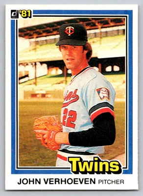 1981 Donruss #564 John Verhoeven Minnesota Twins - Image 1 of 2