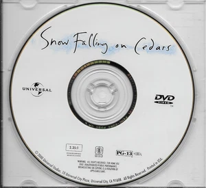 Snow Falling on Cedars Widescreen Edition 2000 DVD Like New DISC ONLY - Imagen 1 de 2
