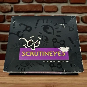 SCRUTINEYES BOARD Mattel Family Party The GAME of Closer Look MISSING Timer Dice - Picture 1 of 24