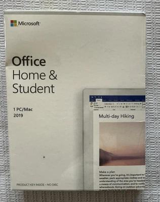 Microsoft Office 2019 Home and Student 1 PC/Mac/Win - 1 License Key - Image 1 of 4