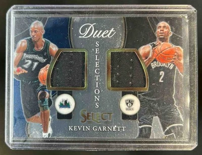 2020-21 Select Kevin Garnett Duet Selections Jersey #DS-KGA USA - Image 1 of 2