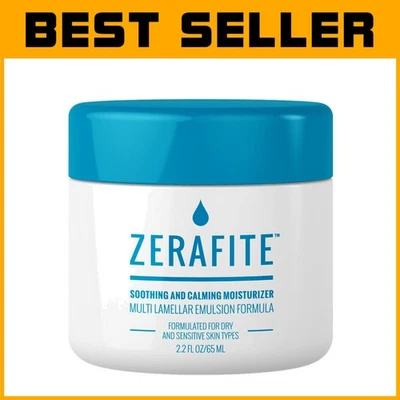 ZERAFITE Calming Moisturizer for Dry & Sensitive Skin – 2.2 fl. oz. Luxury Care - Image 1 of 4